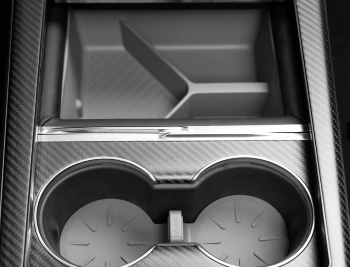 Jowua - Center Console Organizer & Coasters - Model S/X 2021+ - Bild 4