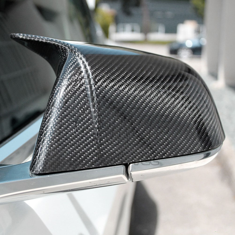Dynotec Spegelkåpor kolfiber M-Style Model Y - Bild 4