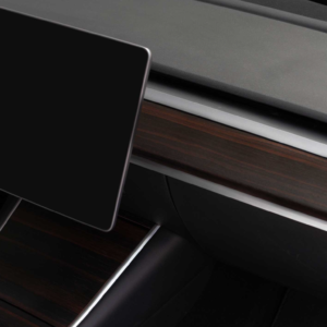 Alternative view of Hills - Instrumentpanel i trä (Ebony) - Tesla Model 3 / Y