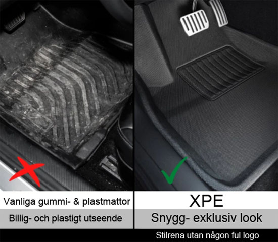 Kupémattor XPE (höga kanter) - Model Y Juniper - Bild 7