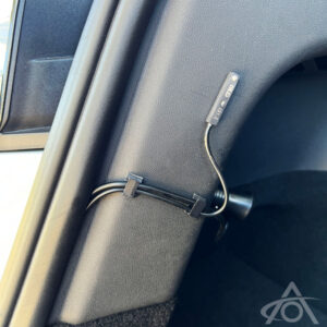 Alternative view of LED lightbar Bagaget Model Y
