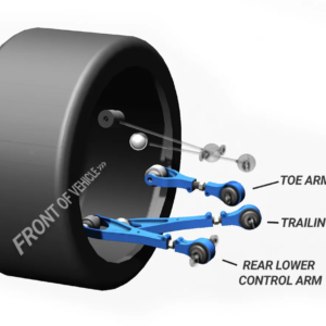 Alternative view of MPP Adjustable Rear Lower Control Arms - Model S 2021+