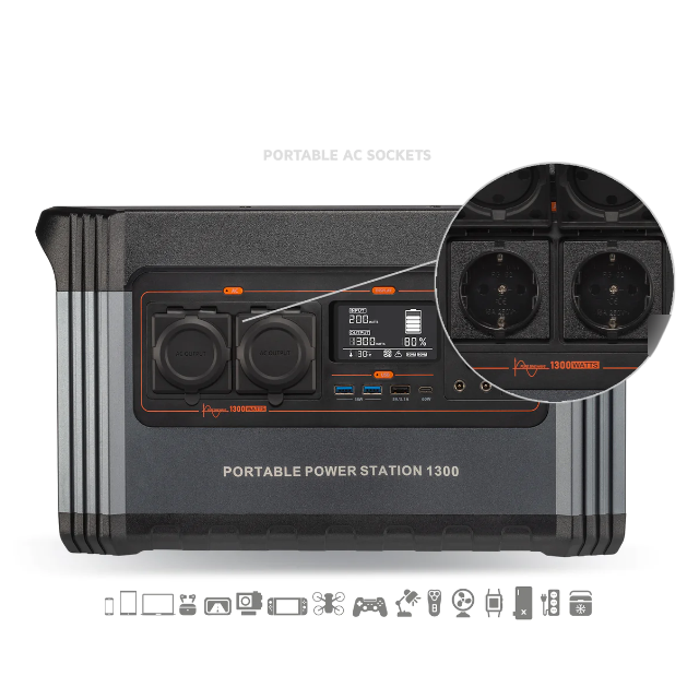 Xtorm XP1300 Portabel Kraftstation - 1300W - 392.000 mAh - Bild 2