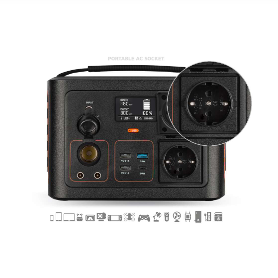Xtorm XP300U Portabel Kraftstation - 300W - 78.000 mAh - Bild 4