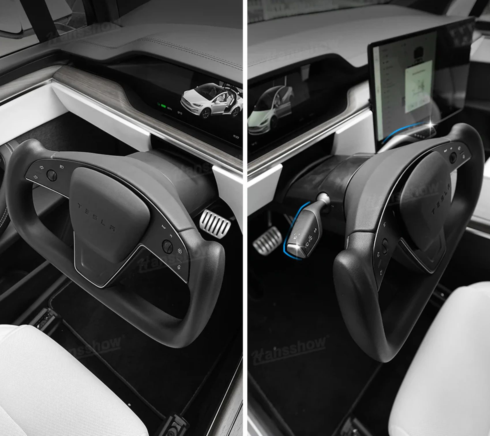 Blinkers- & växelväljare - Model S/X 2021+