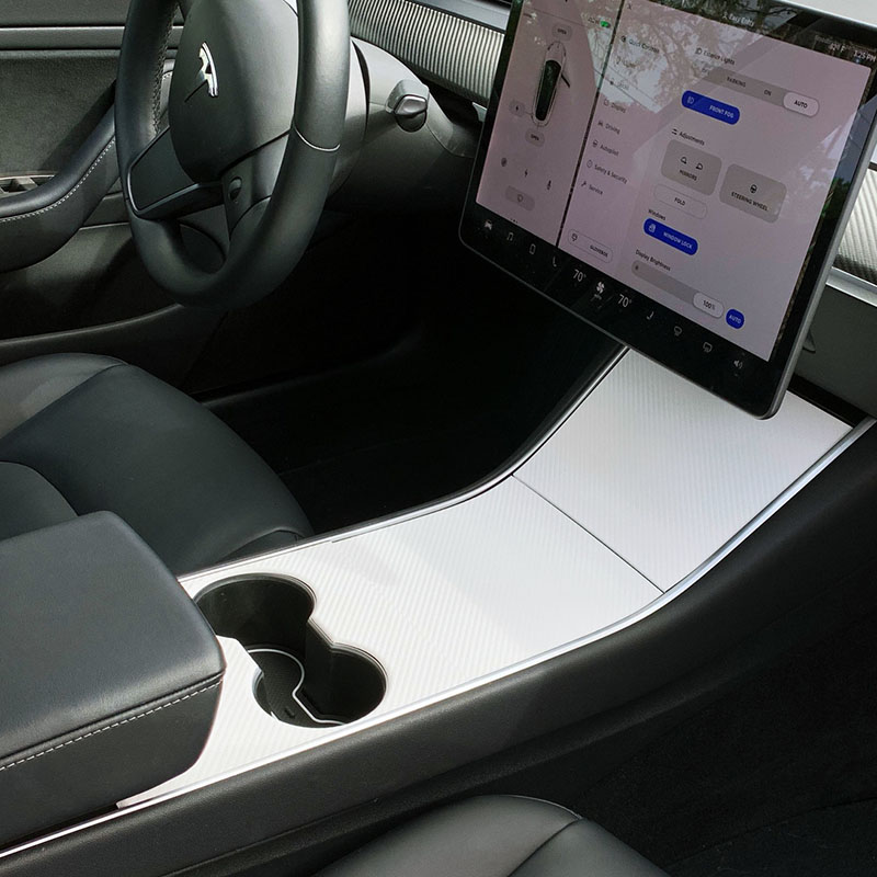 Vinyl Mittkonsol Model 3 2018-2020