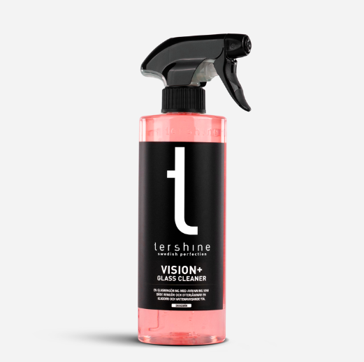 tershine Vision+ - Glasrengöring avrinning